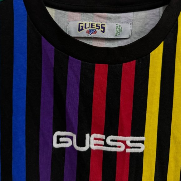 Guess x J Balvin Striped Tee - XS - Picture 3 of 3